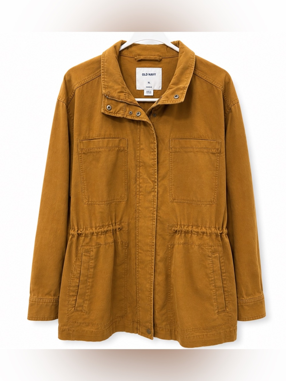 Old Navy Women’s XL Ochre Gold Utility Field Jacket